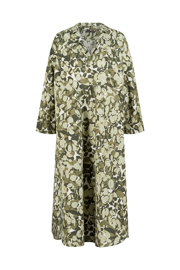 Dress 542 wash - Lunaria' Flower Print on Poplin - 720CALLA - 10250110170