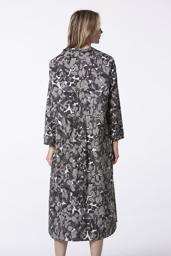 Dress 542 wash - Lunaria' Flower Print on Poplin - 880METAL - 10250110170