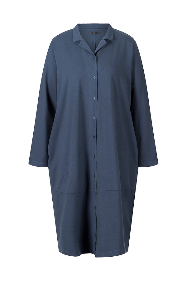 Dress Gaarda 312 / Bio-cotton modal jersey 580BLUE