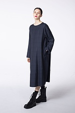 Dress Hedstend 325 / Tencel ™ Lyocell-Verwoll mixture 490NAVY