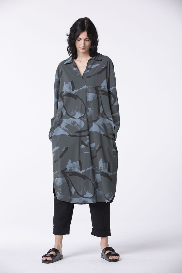 Dress Stroomung / Printed Technostretch 580URBANGREY