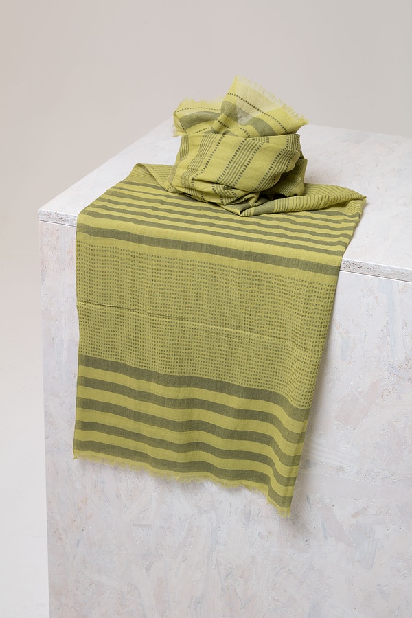 Scarf 318 / Cotton 740PISTACHIO