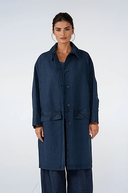 Frakke 502 - Krøllet twill - 572DENIM - 10250110146