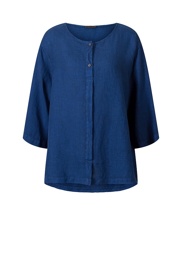 Blouse Gropia / 100 % Linen 462AZURE