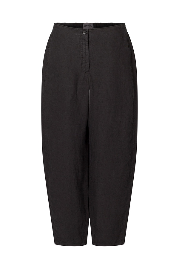 Hose 320 - Tencel© Lyocell-Leinenmischung - 990BLACK - 10230110186