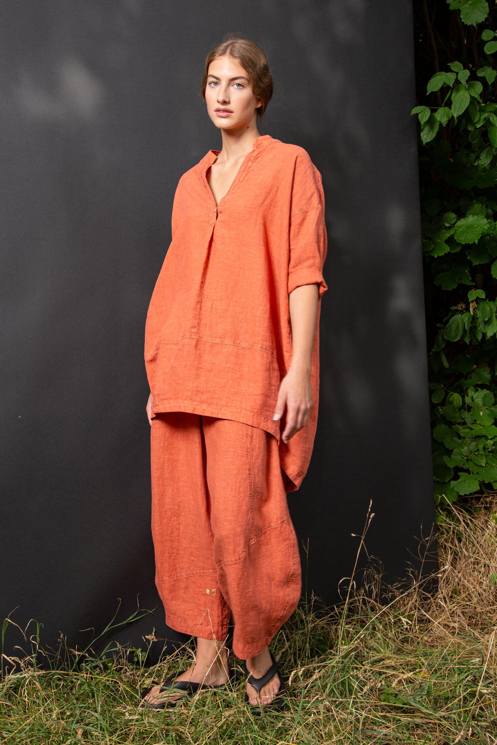 OSKA UK Trousers 428 / Pure Linen