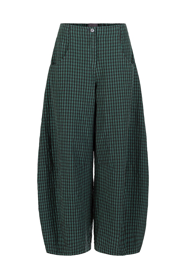Washed Linen Cotton Check - Black/White Washed Linen Cotton Check - Black/White