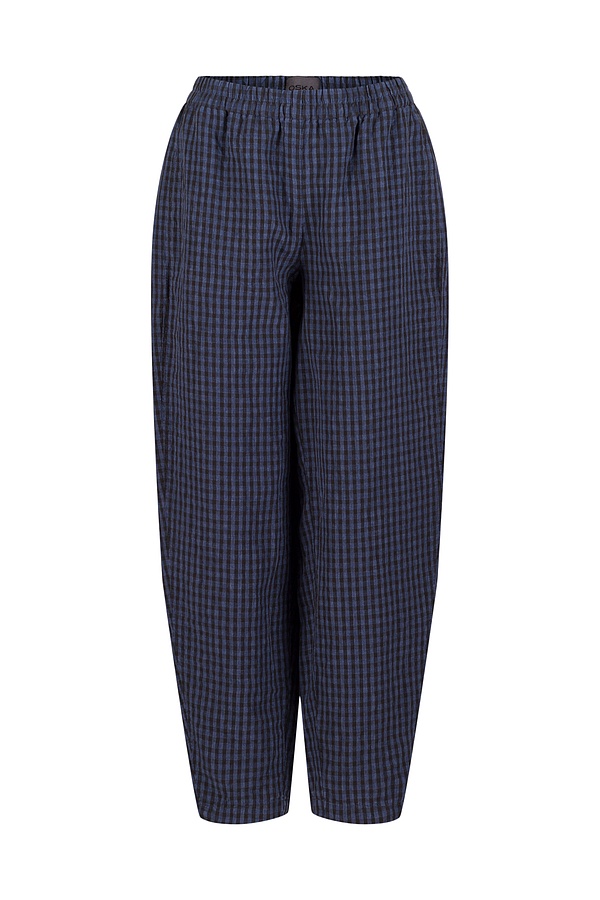 Hose 524 wash - Leinen-Baumwoll Vichy Delavé - 570DENIM - 10250110099