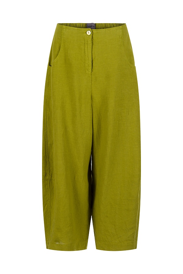 Hose 530 - Reines Leinen - 750MATCHA - 10250110105