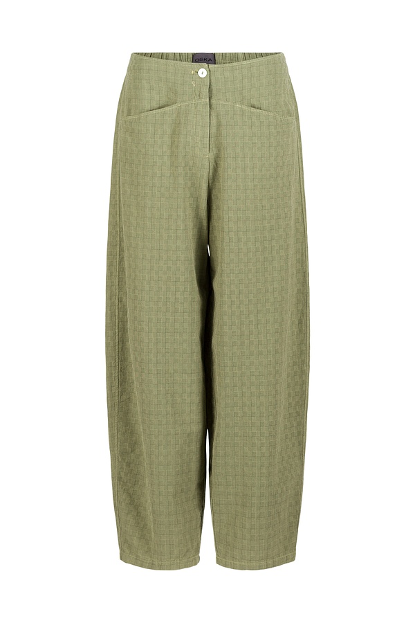 Hose 541 - Zweifarbiges Schaftmuster aus reiner Baumwolle - 720CALLA - 10250110140