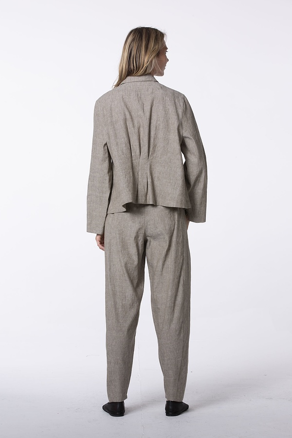Hose 546 - Leinen-Baumwoll Chambray - 780IVY - 10250110159