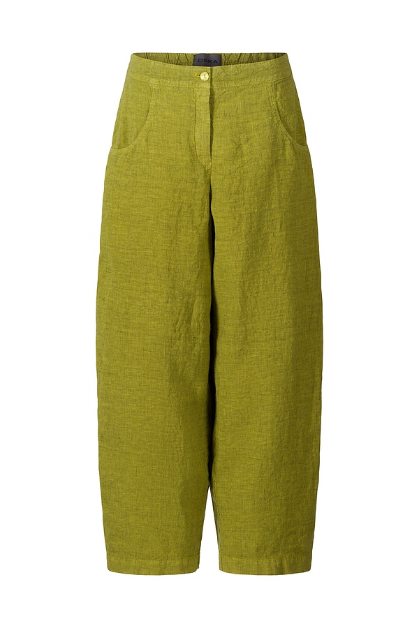 Trousers Dassao / 100 % Linen 740PISTACHIO