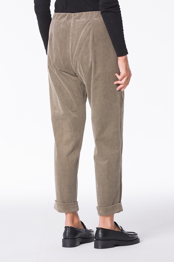 Trousers Eliisa 309 / Cotton cord with stretch content 832CLAY
