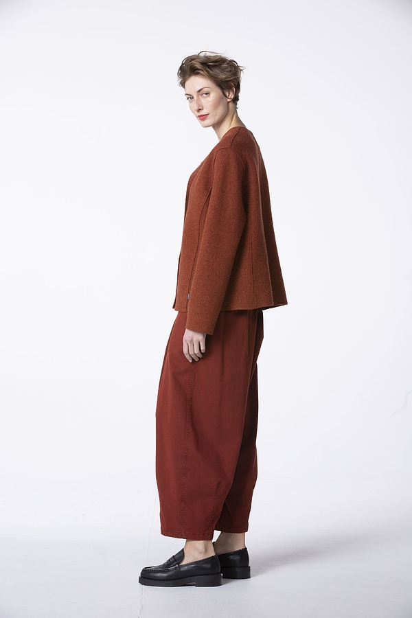 Trousers Graanit 335 / Tencel ™ Lyocell - cotton mixture 262RUST