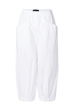 Trousers Heeyma / Cotton Poplin 100WHITE