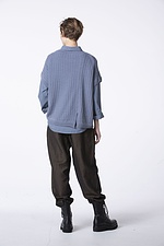 Trousers Inthuit 319 / Virgin wool - linen mix 860BARK