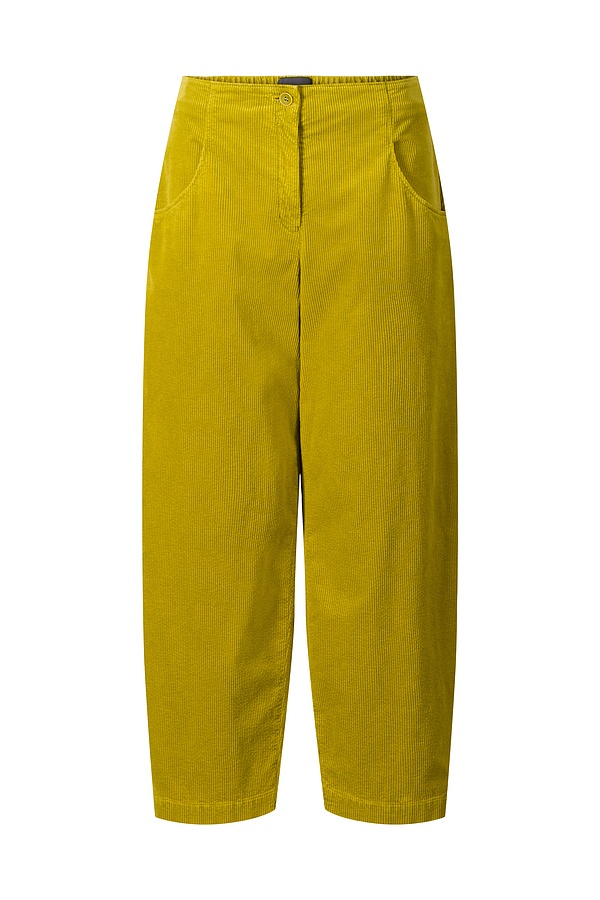 Trousers Kahren 314 / Cotton cord with stretch content 142YELLOW