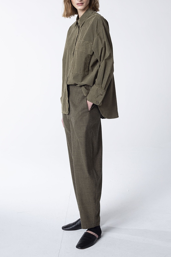 Trousers Merrit / Mini-Check Wool 740PAMPA