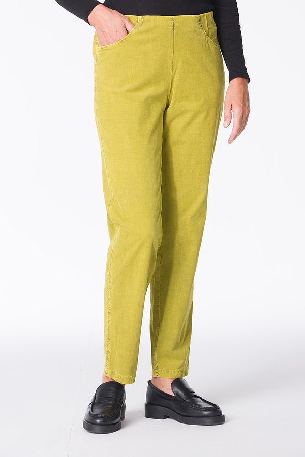 Trousers Nexeva 308 / Cotton cord with stretch content 142YELLOW
