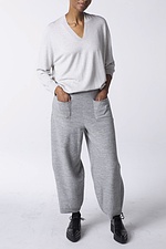 Trousers Pilara / 100% Merino Wool 940SILVER