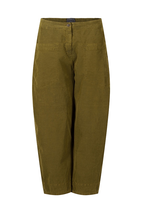 Trousers Plannta 311 / Cotton cord with stretch content 762LIZARD