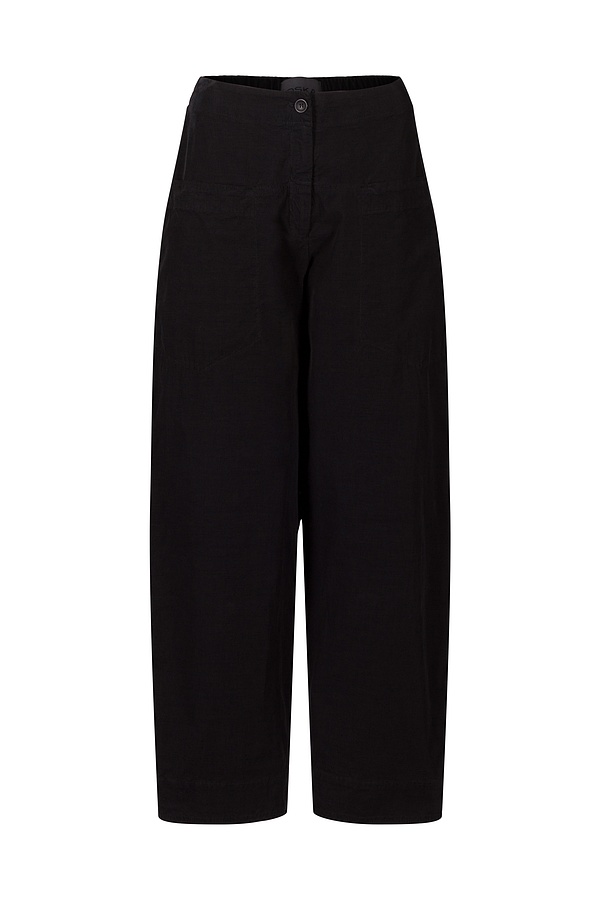 Trousers Plannta 311 / Cotton cord with stretch content 990BLACK