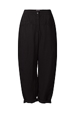 Trousers Steja / Tencel™ Lyocell-Linen Blend 990BLACK