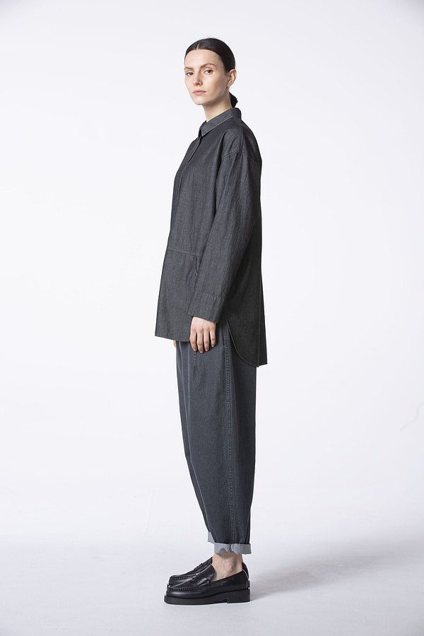 Trousers Yesso 322 wash / Cotton Denim 990BLACK