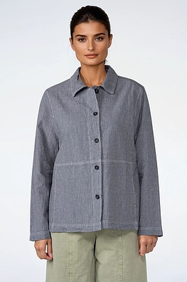 Jacke 514 - Leinen-Baumwoll Hahnentritt - 910GLASS - 10250110092