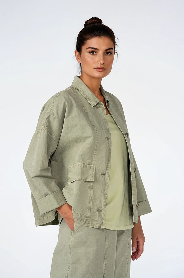 Jacke 515 - Baumwoll-Leinen Twill - 722CALLA - 10250110093