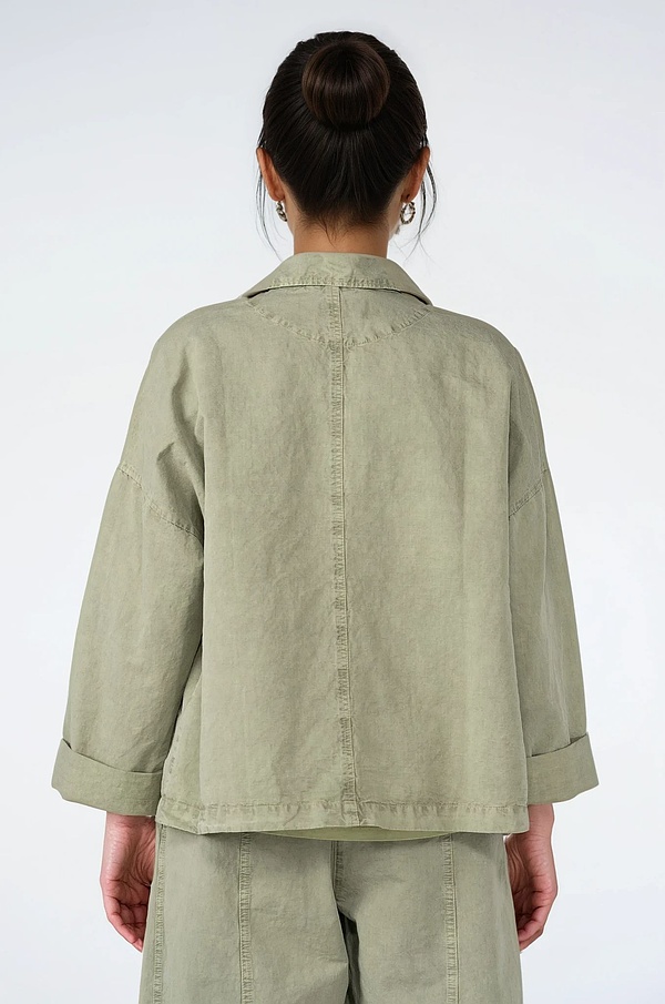 Jacke 515 - Baumwoll-Leinen Twill - 722CALLA - 10250110093