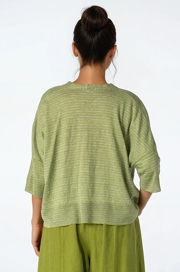 Jacke 517 - Reines Leinen - 750MATCHA - 10250113019
