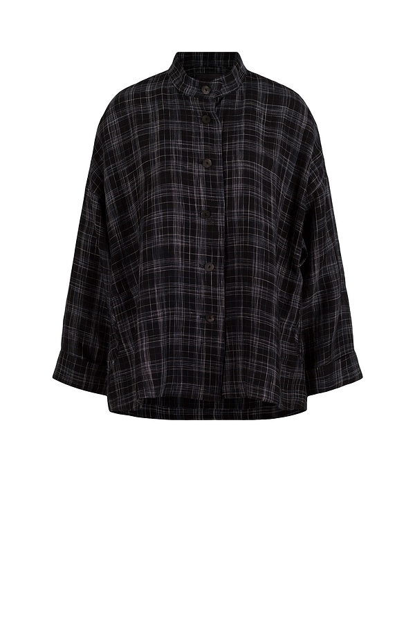 Jacke 519 - Space Dye' Leinenkaro - 990BLACK - 10250110122