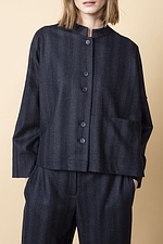 Jacket Cinga / Wool-Blend 490NAVY