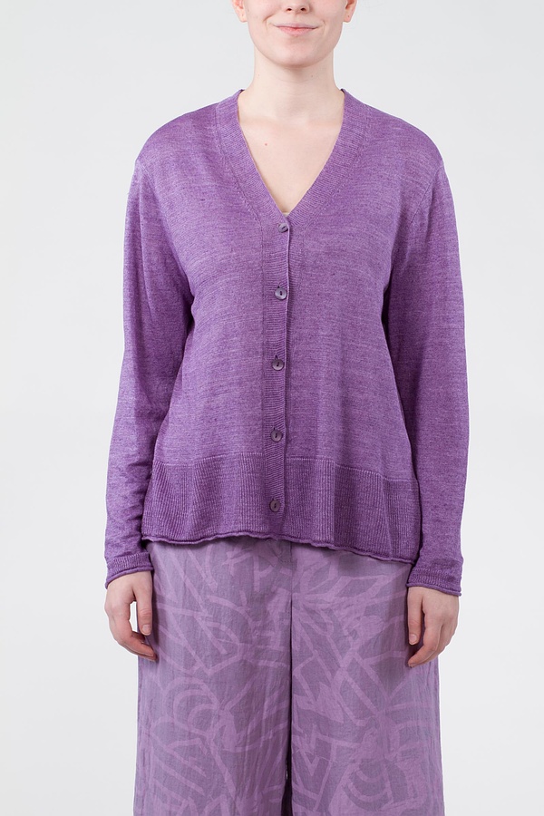 Jacke Inezga / 100% Linen 340LAVENDER