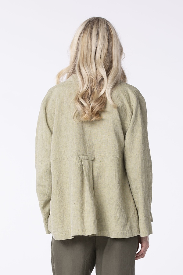 Jacket Neuhsee wash / 100% Linen 740PISTACHIO