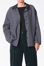 Jacket Vivido 311 / OSKA premium Boiled wool 970ASPHALT