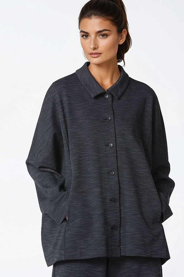 Jacket 308 - Cotton polyester Jersey - 950GRAVEL - 10230710053