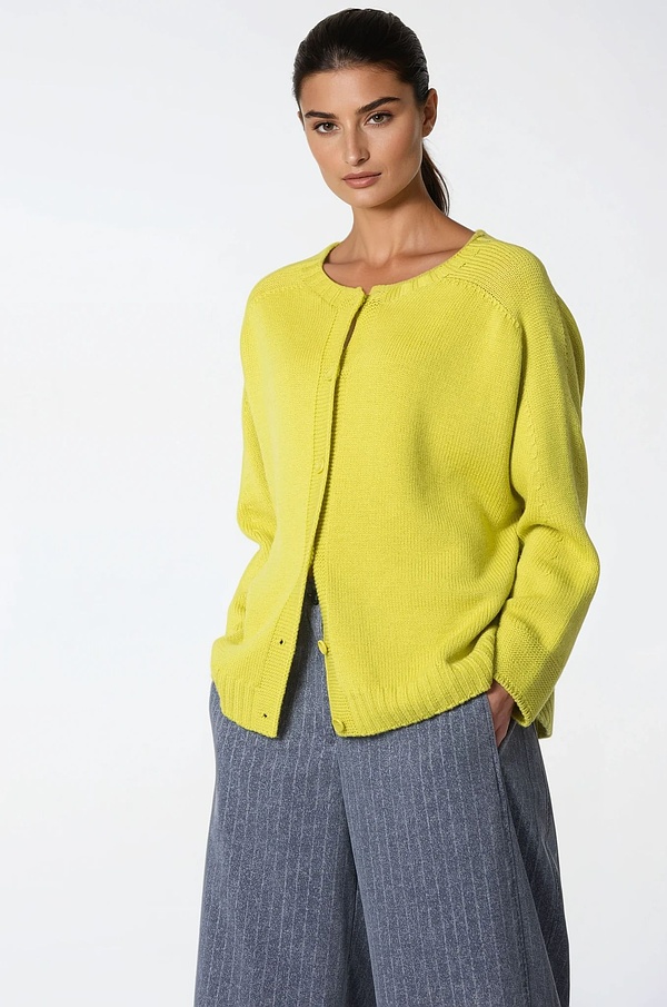 Jacket 310 - 100% merino wool - 140YELLOW - 10230713012