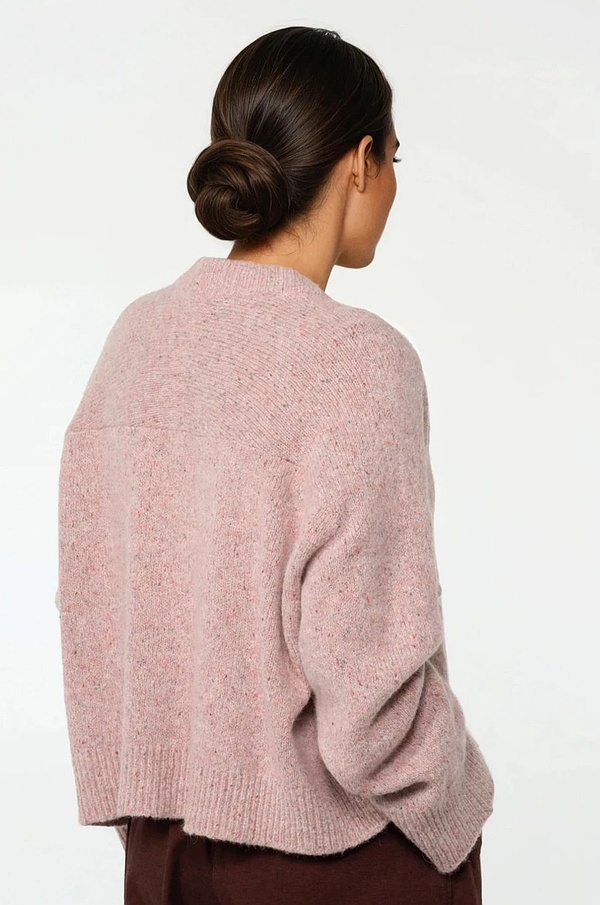 Jacket 515 - Cotton-alpaca blend - 320ORCHID - 10250713032