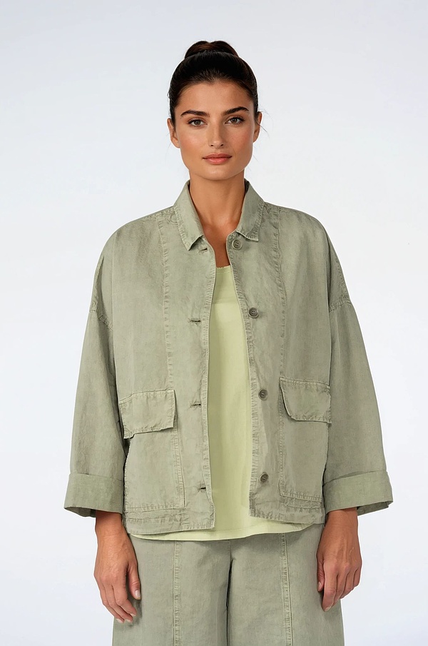 Jacket 515 - Cotton Linen Twill - 722CALLA - 10250110093