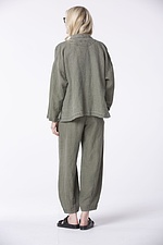 Jacket Mataa wash / 100% Linen 773KHAKI