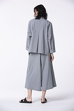 Jacket Reichly / Cotton - Double Pinstripe 920PEARL