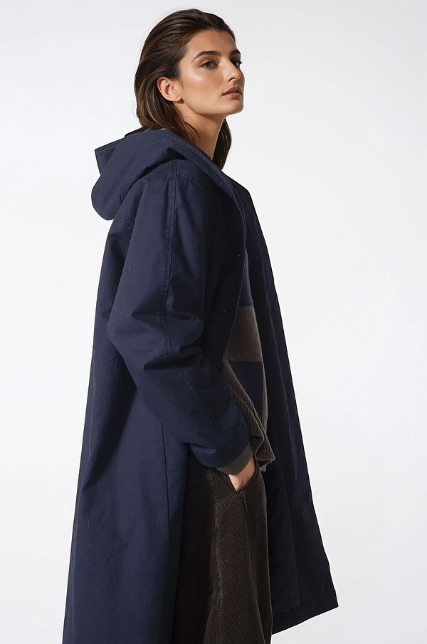 Jas 306 wash - Katoenen twill - 490NAVY - 10230710083