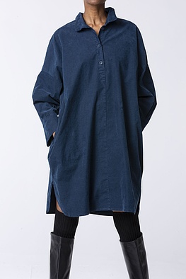 Jurk 108 - Elastic Corduroy - 582LAPIS - 10210710041