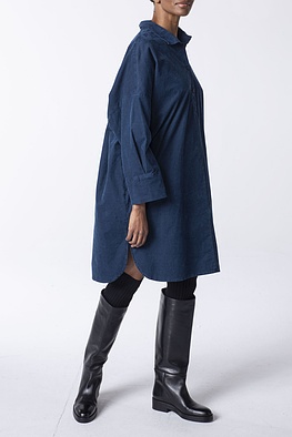 Jurk 108 - Elastic Corduroy - 582LAPIS - 10210710041