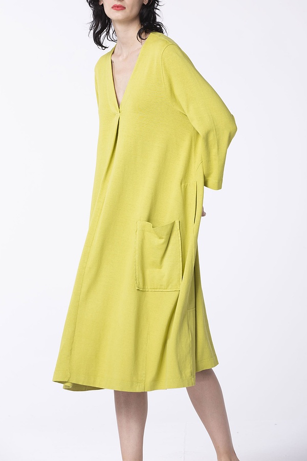 Jurk 325 - Hennep-Ecokatoenmix - 740PISTACHIO - 10230110139