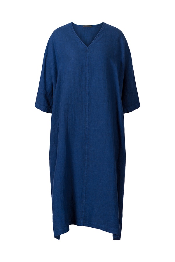 Jurk 326 - 100% Linnen - 462AZURE - 10230110142