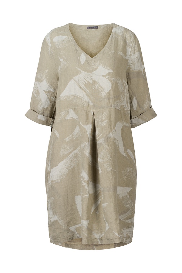 Jurk 330 - 100% Linnen - 830SAND - 10230110148