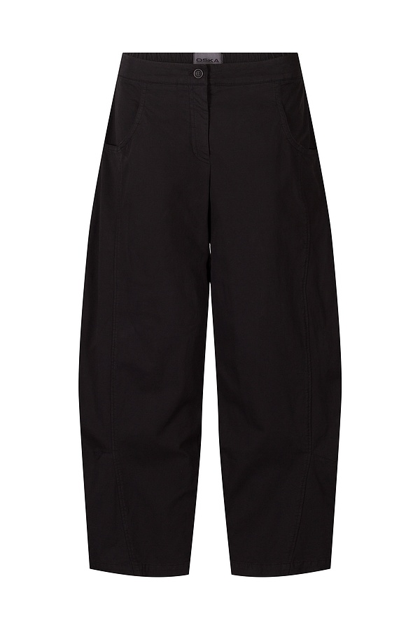 Kalhoty 307 - Tencel ™ Lyocell - cotton mixture - 990BLACK - 10230710121